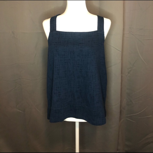Madewell Crisscross Back Tank - Picture 1 of 4